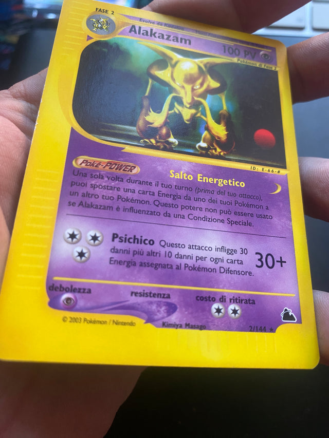 Alakazam Skyridge 2/144 No Holo Near Mint – Pokémon – foto 3
