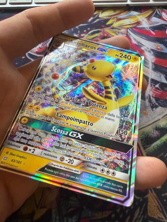 Ampharos GX — Carta Pokémon Raw NM – Pokémon – foto 3
