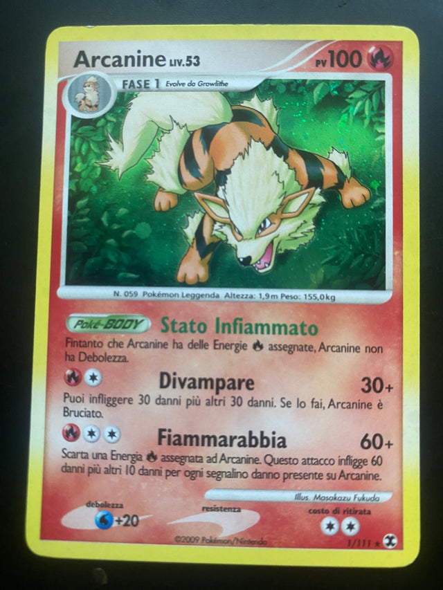 ARCANINE HOLO ITA EX+ – Pokémon