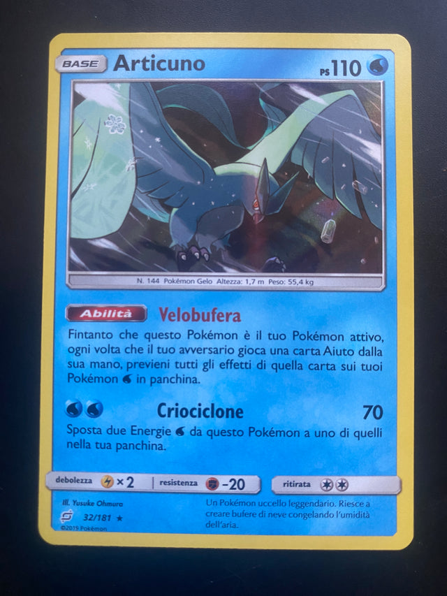 ARTICUNO 32/181 HOLO ITA EX + – Pokémon