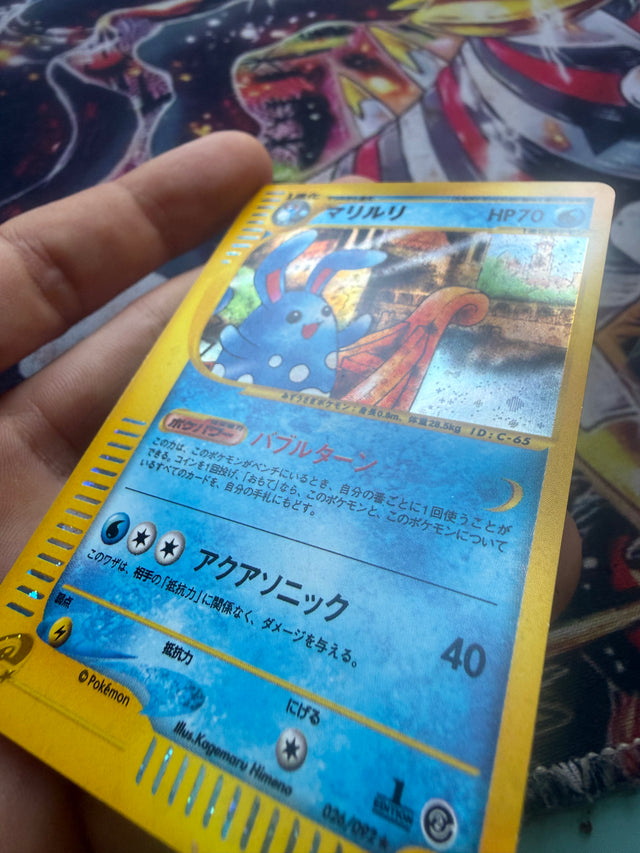 Azumarill 1st Edition Japanese - Pokémon Card – Pokémon – foto 4