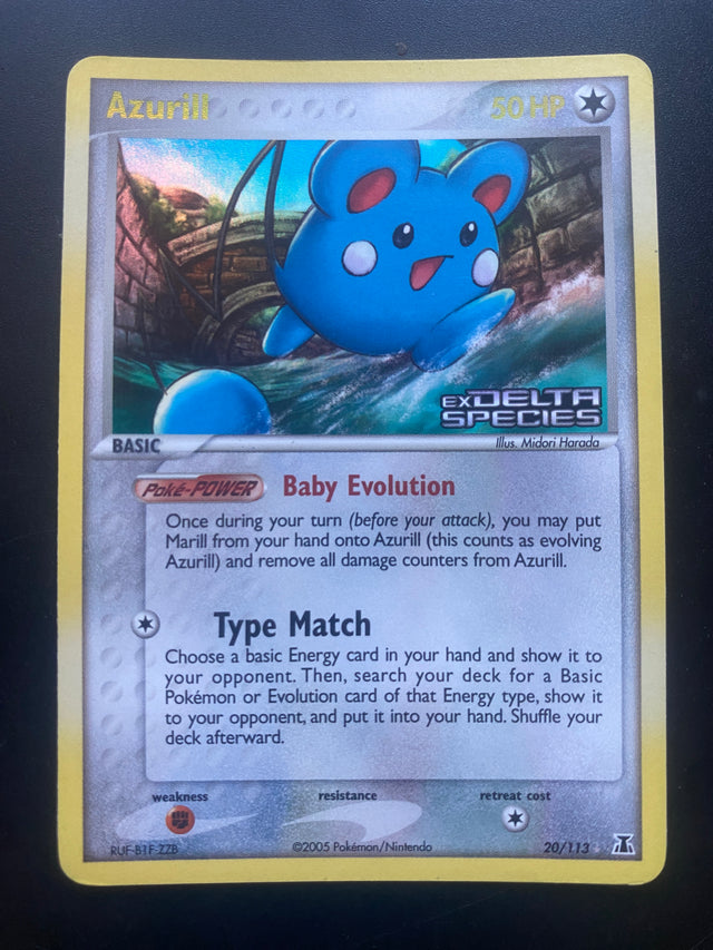 Azurill Specie Delta Stamped ENG Near Mint – Pokémon