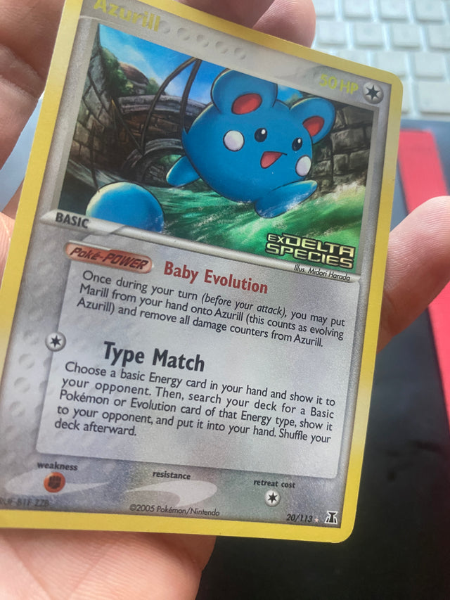 Azurill Specie Delta Stamped ENG Near Mint – Pokémon – foto 3