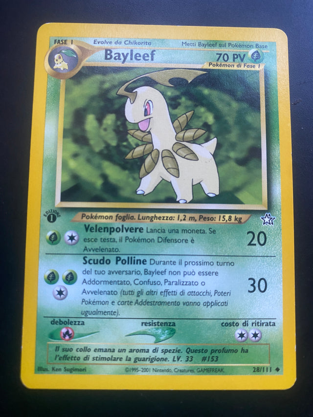 BAYLEEF 1 ED ITA EX – Pokémon