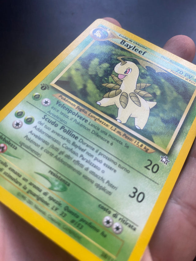 BAYLEEF 1 ED ITA EX – Pokémon – foto 3