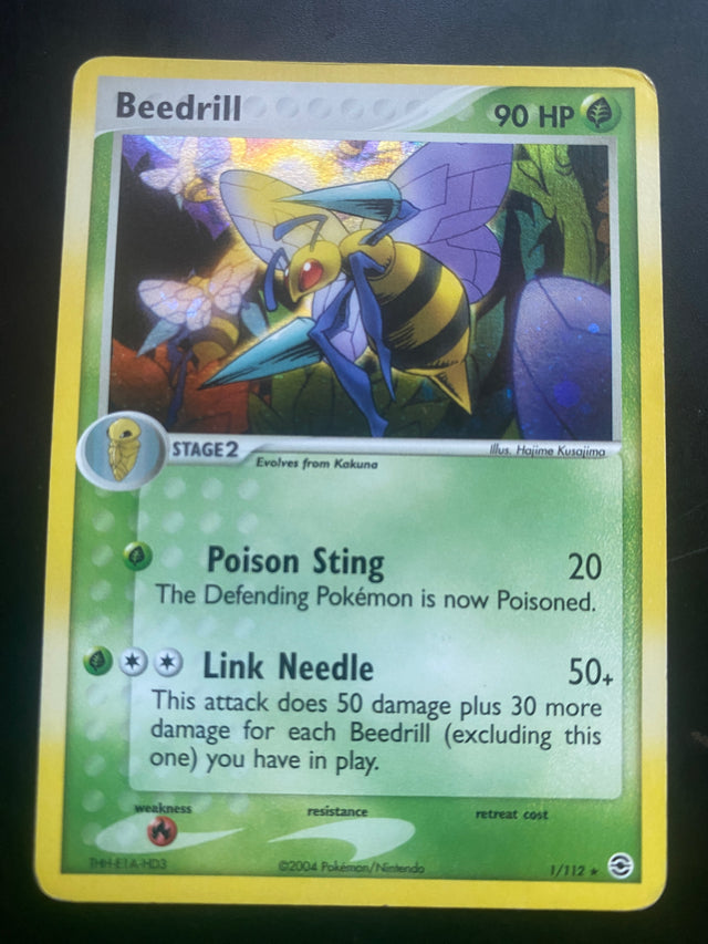 Beedrill δ 1/113 EX Specie Delta ENG Holo EX – Pokémon
