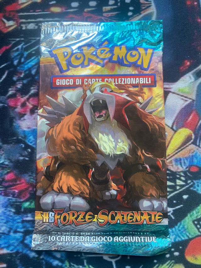 HeartGold SoulSilver Forze Scatenate 1 Busta Sigillata ITA – Pokémon sigillato