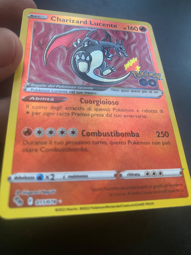 CHARIZARD LUCENTE  NM ITA – Pokémon – foto 3