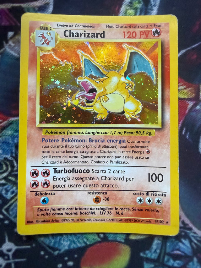Charizard set base holo italiano – Pokémon