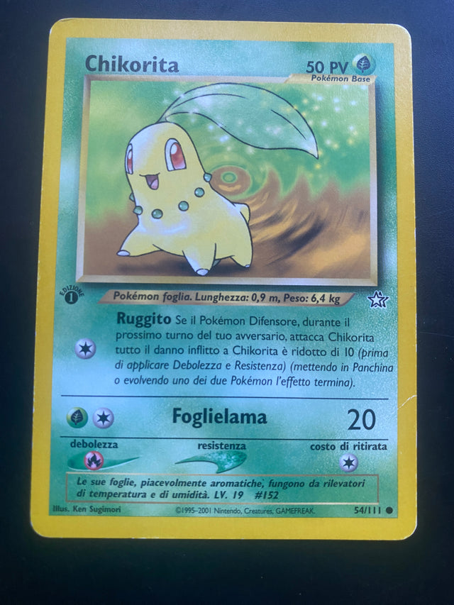 CHIKORITA 1 ED ITA GOOD – Pokémon