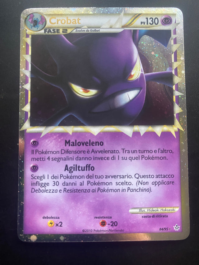 Crobat Prime ITA EX+ HeartGold SoulSilver – Pokémon