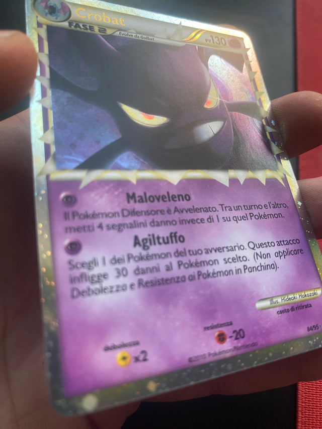 Crobat Prime ITA EX+ HeartGold SoulSilver – Pokémon – foto 3