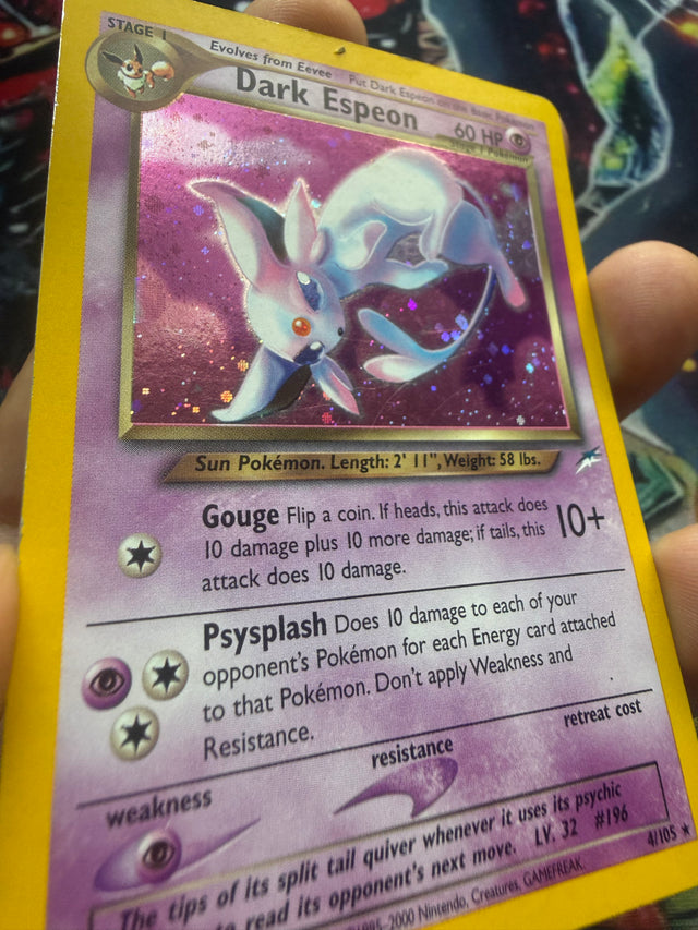 Dark Espeon raw holo eng good – Pokémon – foto 3