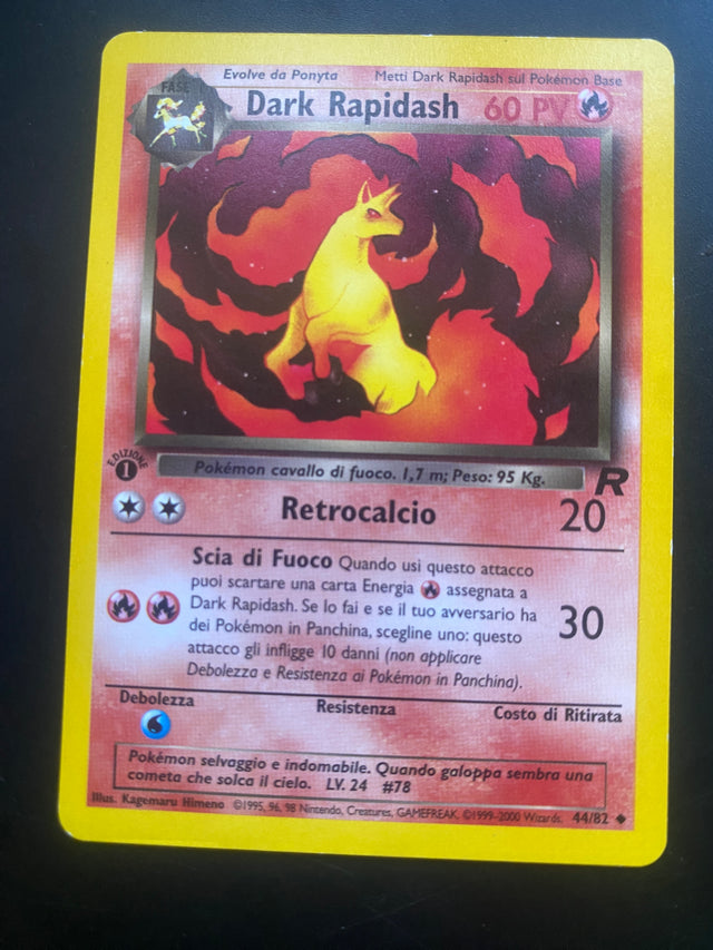 DARK RAPIDASH 1 ED ITA EX – Pokémon