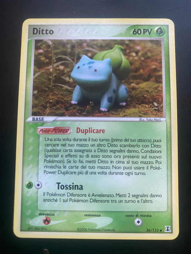 DITTO NO HOLO ITA EX+ – Pokémon
