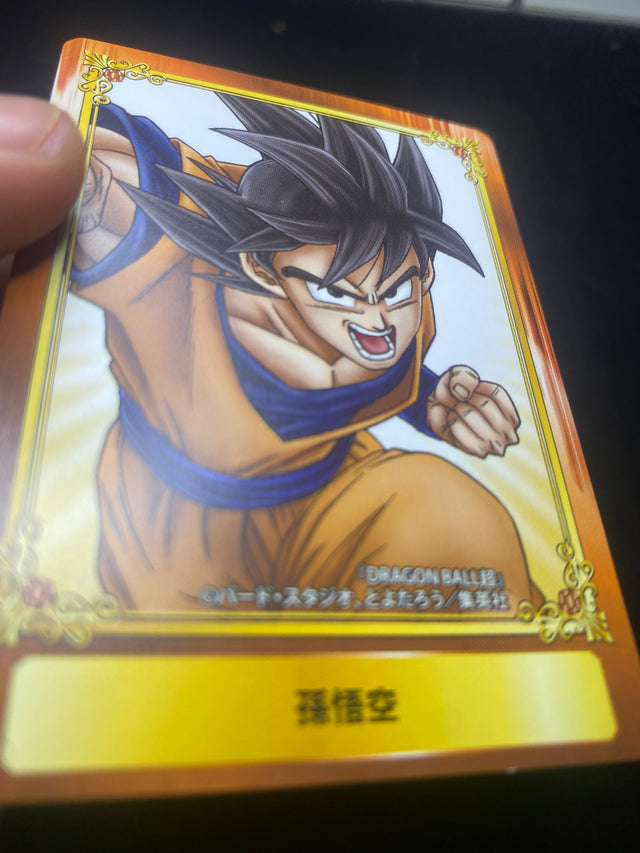 DRAGON BALL CARDDASS GOKU NO HOLO NM – Dragon Ball – foto 3