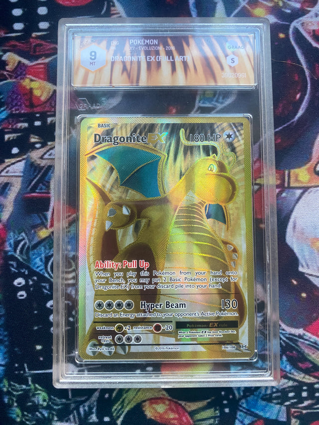 Dragonite XY Evoluzioni ENG 2016 GRAAD 9 – Pokémon gradata