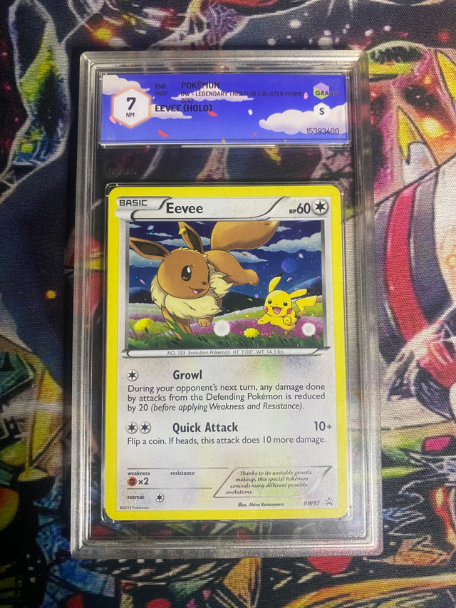Eevee BW Legendary Treasures 2013 Promo GRAAD 7 – Pokémon gradata