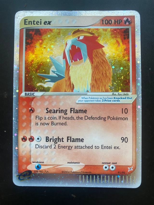 Entei ex 91/95 ENG GOOD EX Team Magma vs Team Aqua – Pokémon