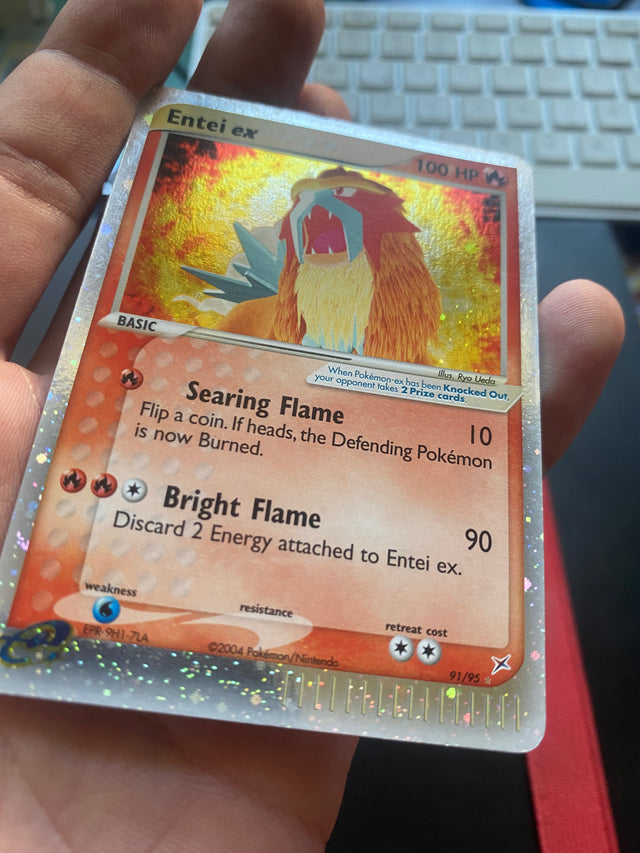 Entei ex 91/95 ENG GOOD EX Team Magma vs Team Aqua – Pokémon – foto 3