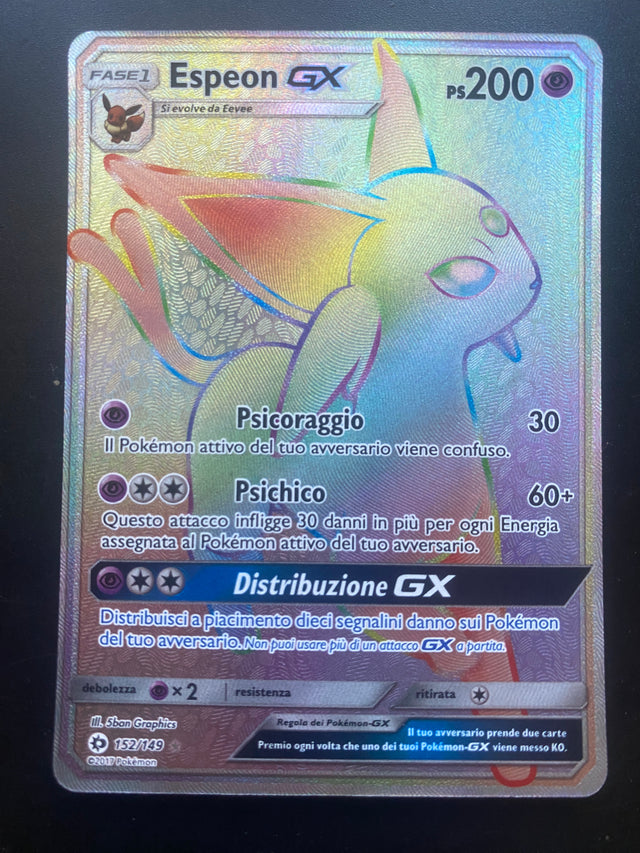 Espeon GX 152/149 ITA Near Mint Secret Rare – Pokémon