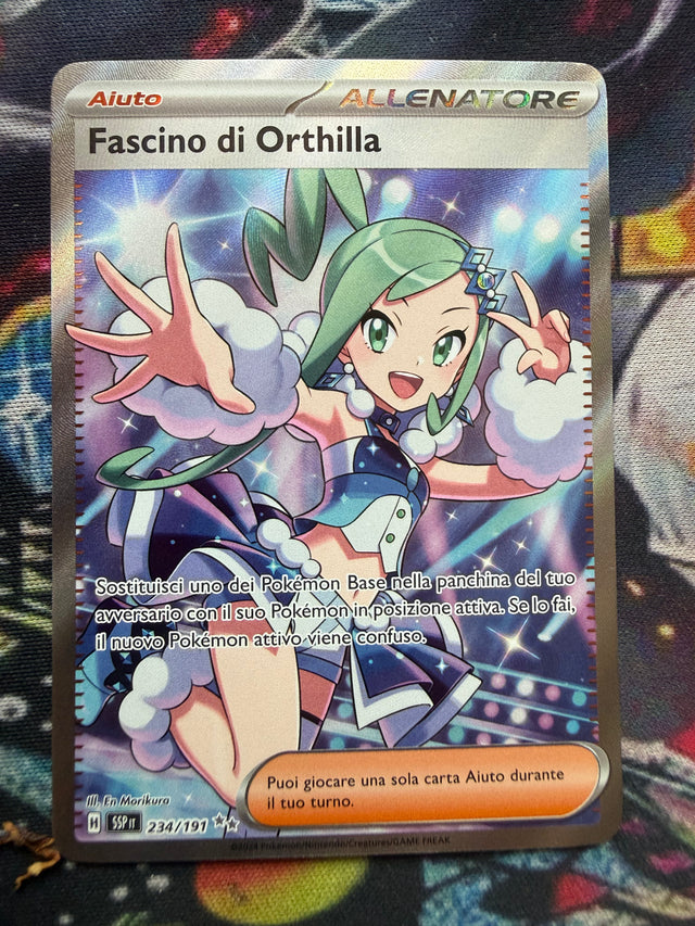 Fascino di Ortilla — Carta Pokémon Raw NM – Pokémon