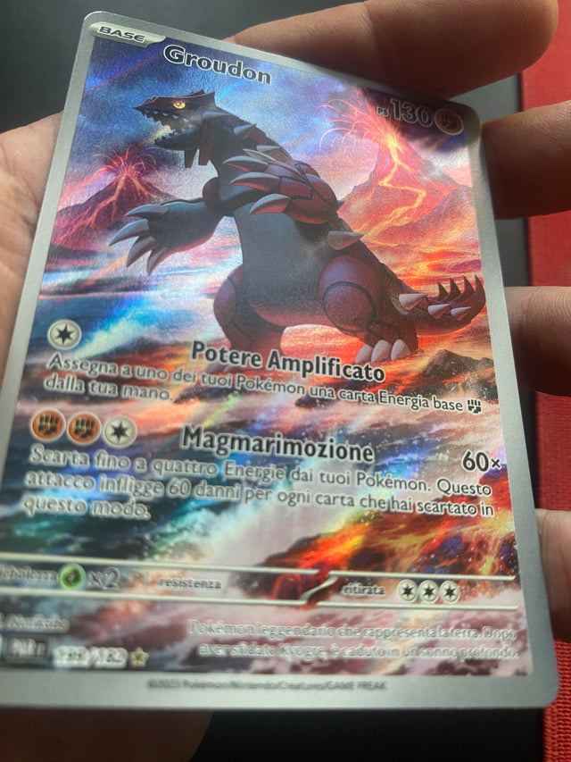 Groudon ITA Near Mint (centratura non perfetta) – Pokémon – foto 3