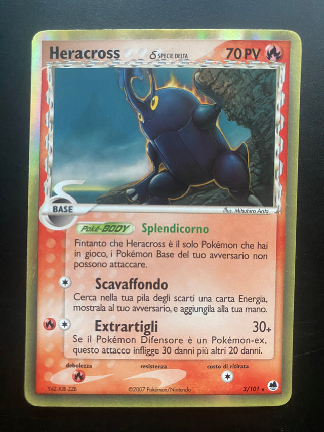 Heracross Specie Delta ITA EX+ – Pokémon