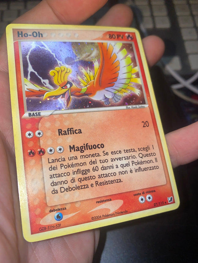 Ho-Oh 27/115 ITA EX- EX Forze Segrete – Pokémon – foto 3