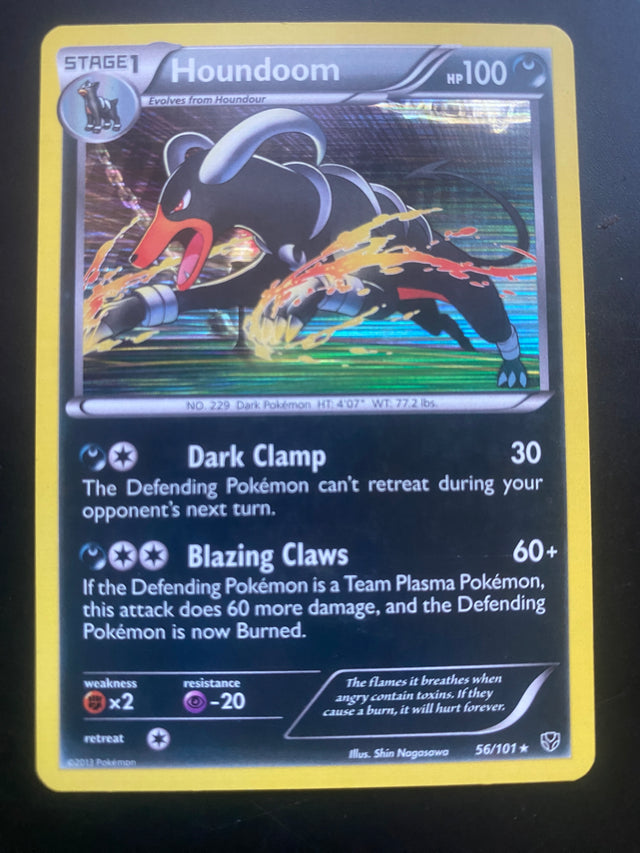 HOUNDOOM HOLO ENG 56/101 EX – Pokémon
