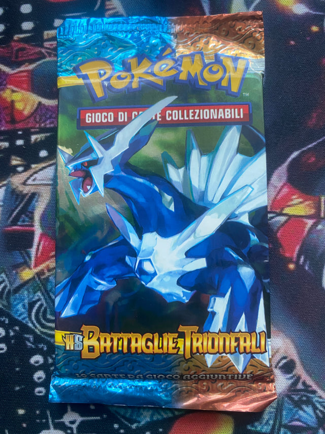 HeartGold SoulSilver Battaglie Trionfali 1 Busta Sigillata ITA – Pokémon sigillato
