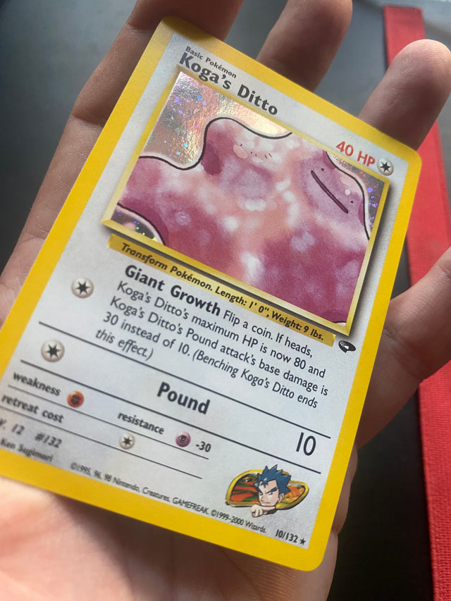 Koga's Ditto EX+ Gym Challenge – Pokémon – foto 3