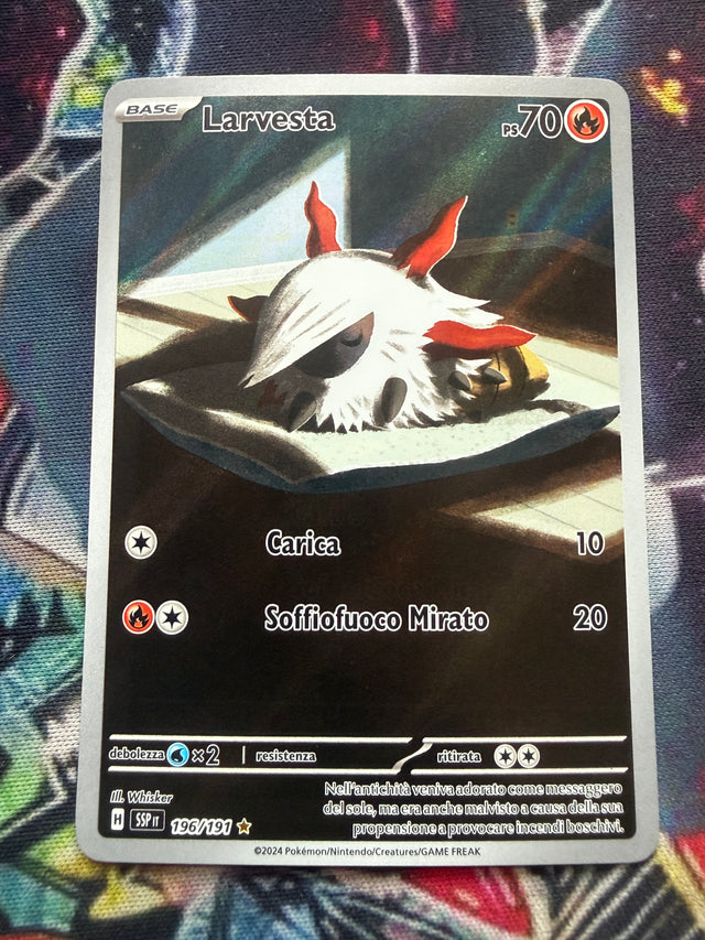 Larvesta – Carta Pokémon Italiana – Pokémon