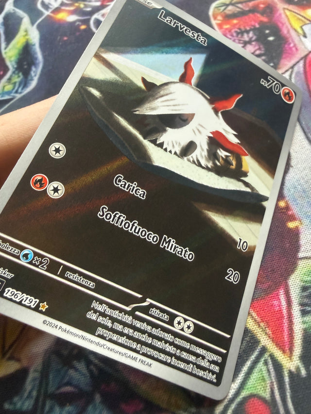 Larvesta – Carta Pokémon Italiana – Pokémon – foto 3