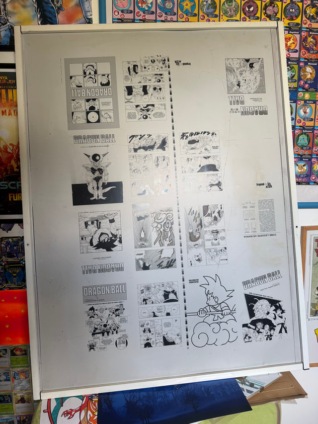 Lastra di Stampa Originale Offset in Alluminio – Dragon Ball (Saga di Namecc) – Dragon Ball – foto 2