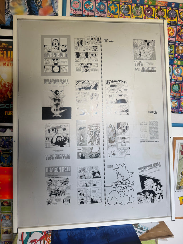 Lastra di Stampa Originale Offset in Alluminio – Dragon Ball (Saga di Namecc) – Dragon Ball – foto 3