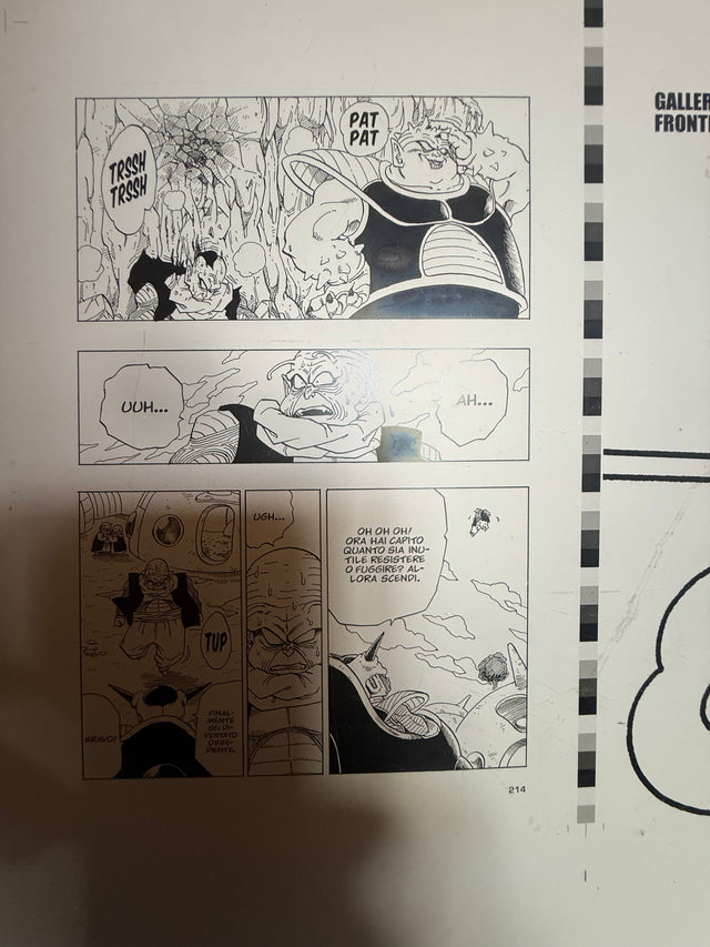 Lastra di Stampa Originale Offset in Alluminio – Dragon Ball (Saga di Namecc) – Dragon Ball – foto 9