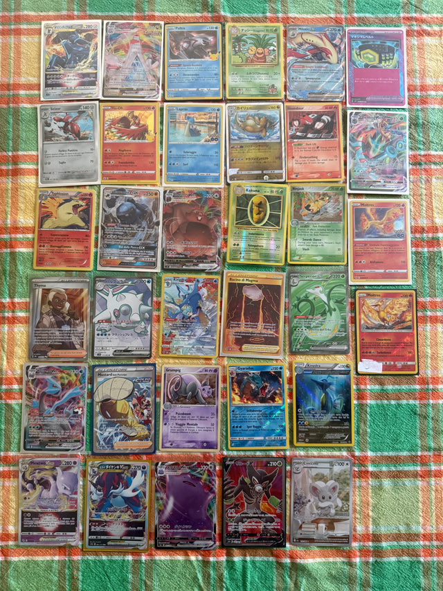 Lotto Pokémon 1 Bcino di Magma  – 34 Carte EX/NM – Pokémon
