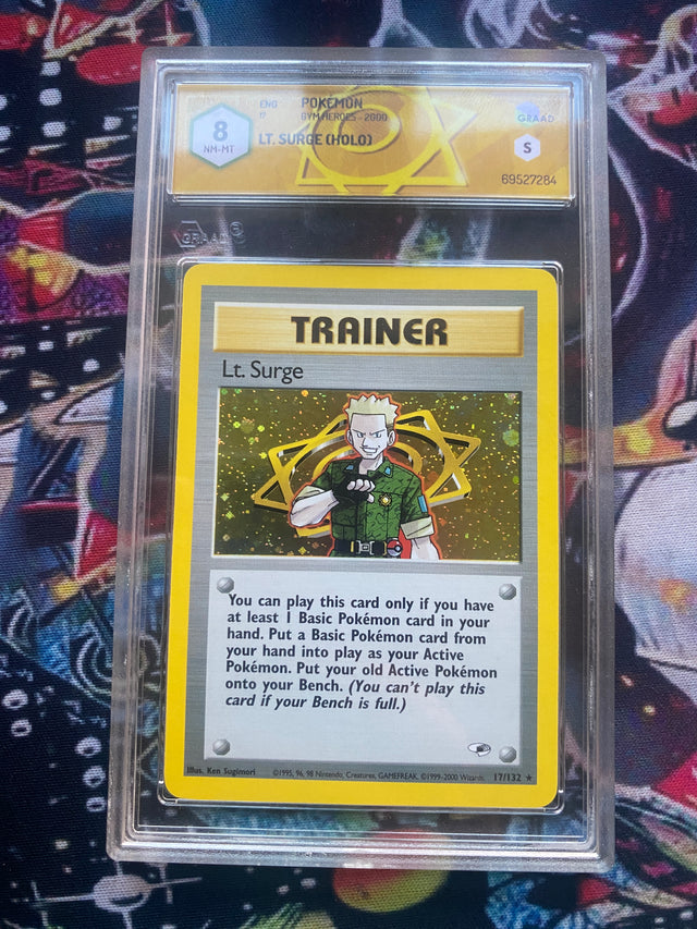Lt. Surge's Gym Heroes 2000 GRAAD 8 – Pokémon gradata