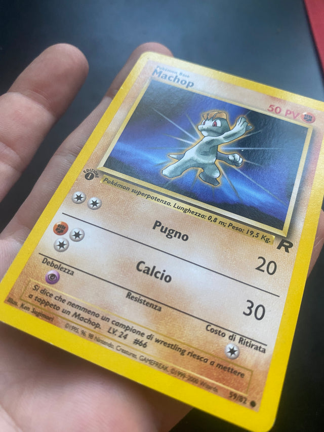 MACHOP 1 ED ITA EX – Pokémon – foto 3