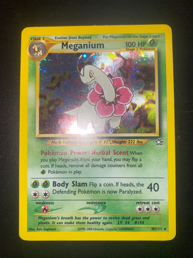 Meganium Neo Genesis ENG EX+ – Pokémon