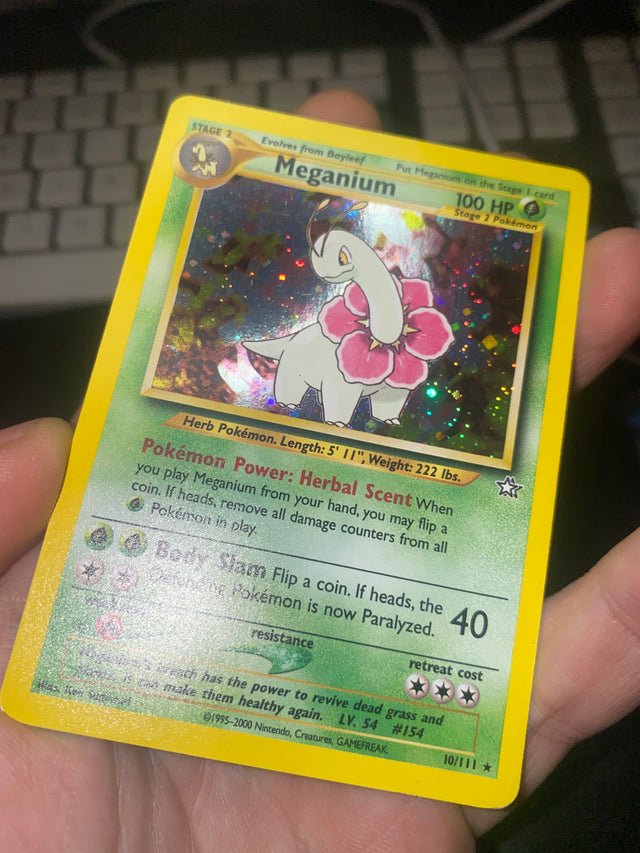 Meganium Neo Genesis ENG EX+ – Pokémon – foto 3