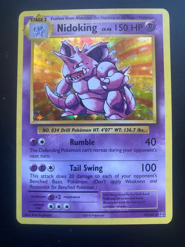 NIDOKING EVO XY HOLO NM – Pokémon