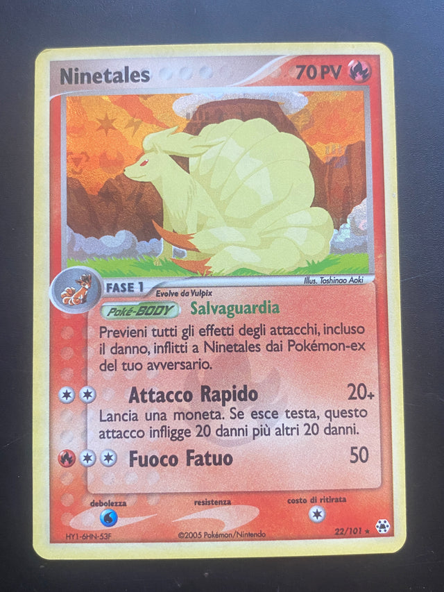 NINETALES HOLO ITA EX – Pokémon