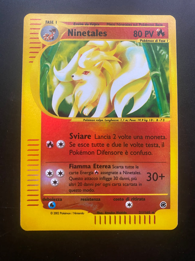 Ninetales Reverse Holo ITA EX+ – Pokémon