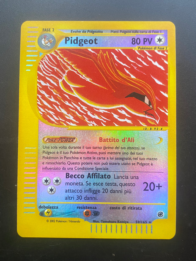 Pidgeot 59/165 Holo Reverse EX Expedition – Pokémon