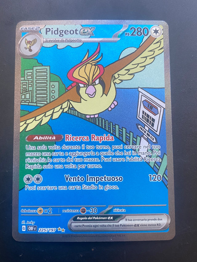 PIDGEOT EX ITA 225/197 NM – Pokémon