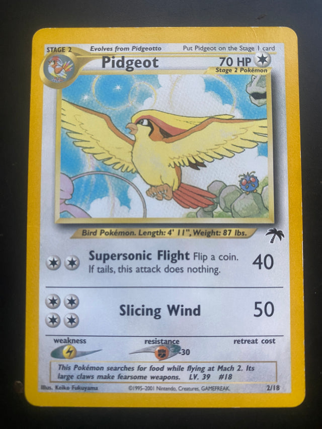 PIDGEOT SOUTHERN ISLAND GOOD + ENG – Pokémon