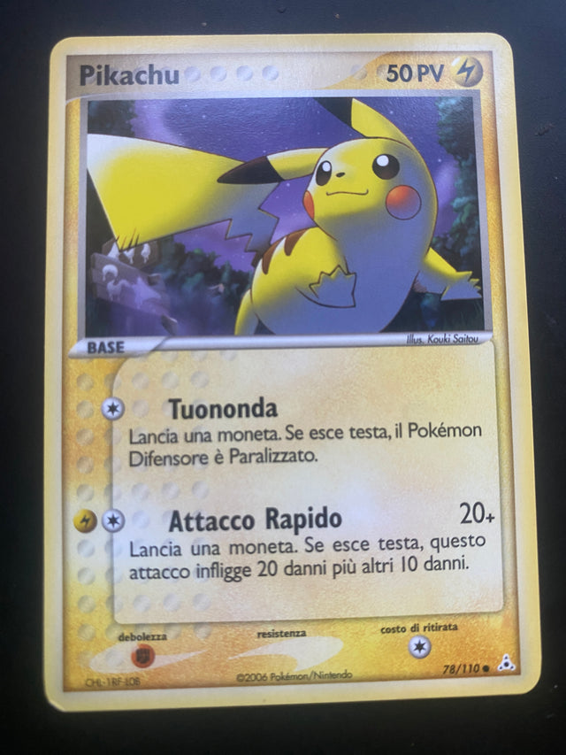 PIKACHU 78/110 ITA EX – Pokémon