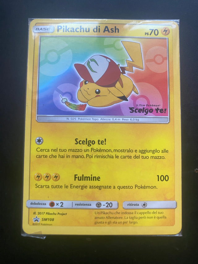 PIKACHU DI ASH ITA SALED NM – Pokémon